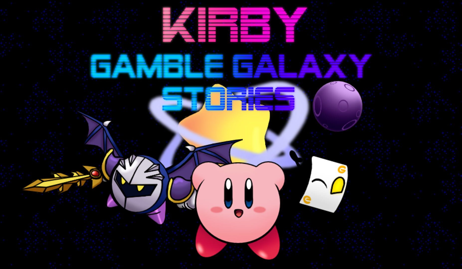 Foto do jogo Kirby Gamble Galaxy Stories