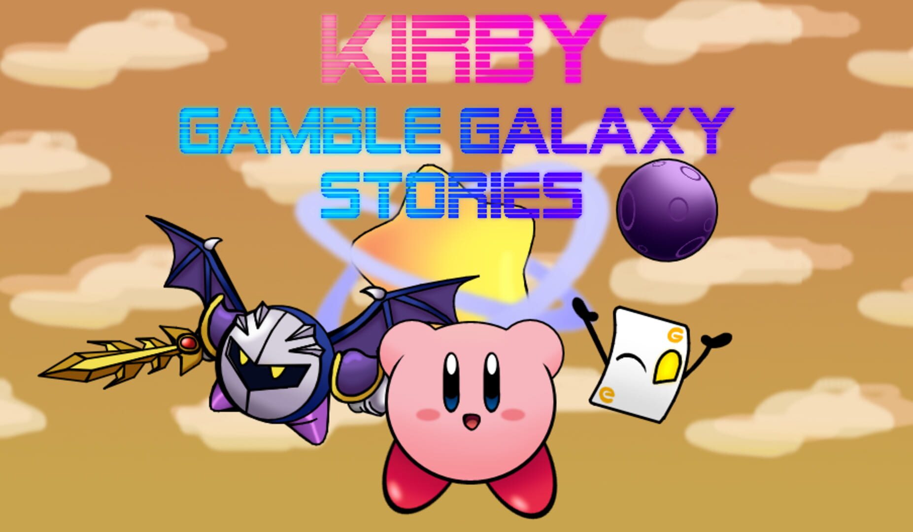 Foto do jogo Kirby Gamble Galaxy Stories