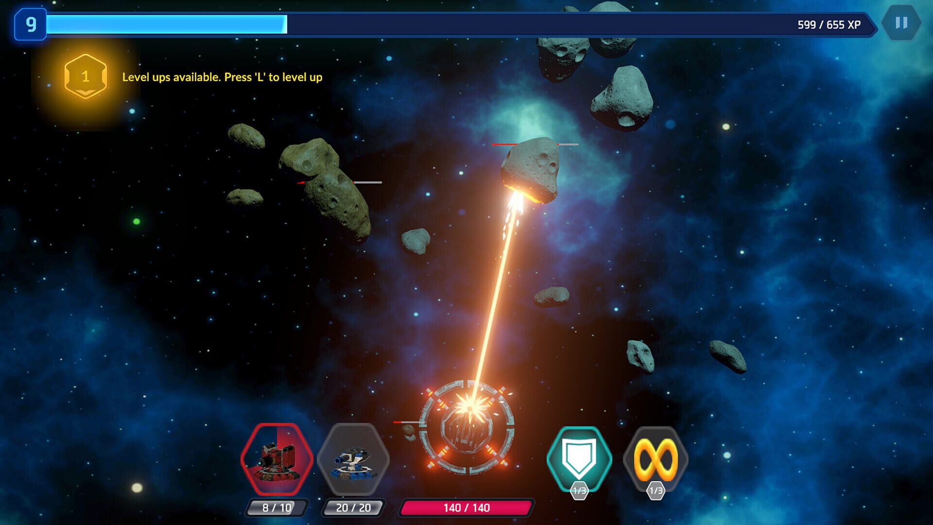 Foto do jogo Asteroid Sentinel