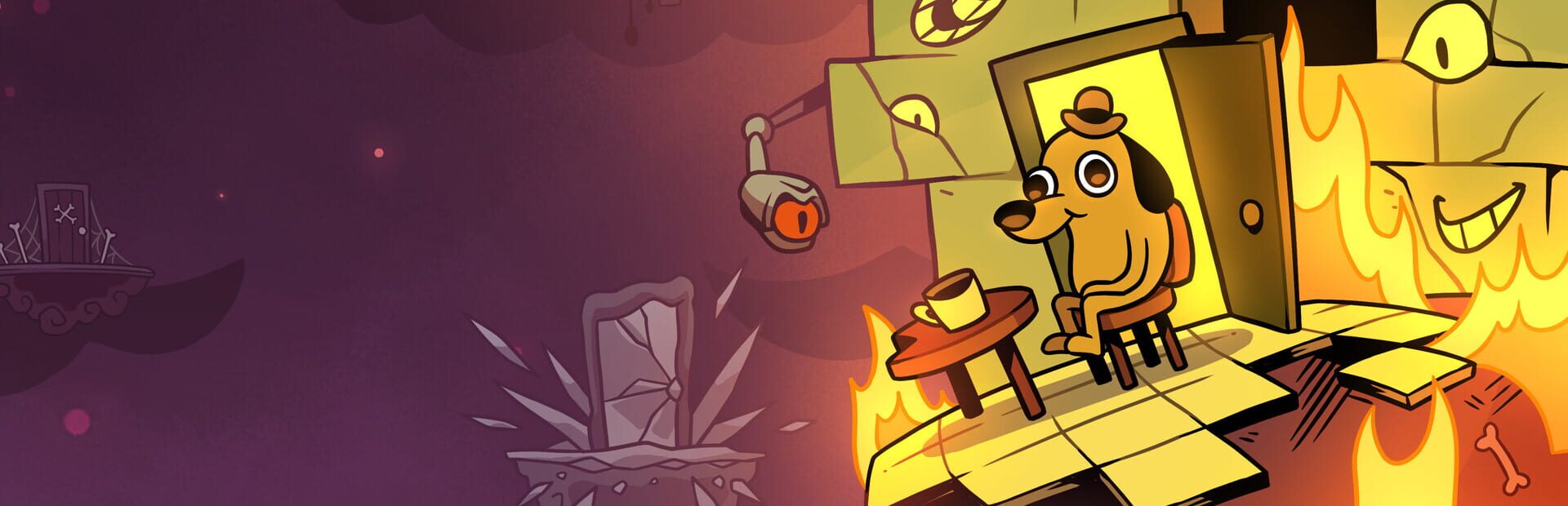 Foto do jogo This is Fine: Maximum Cope