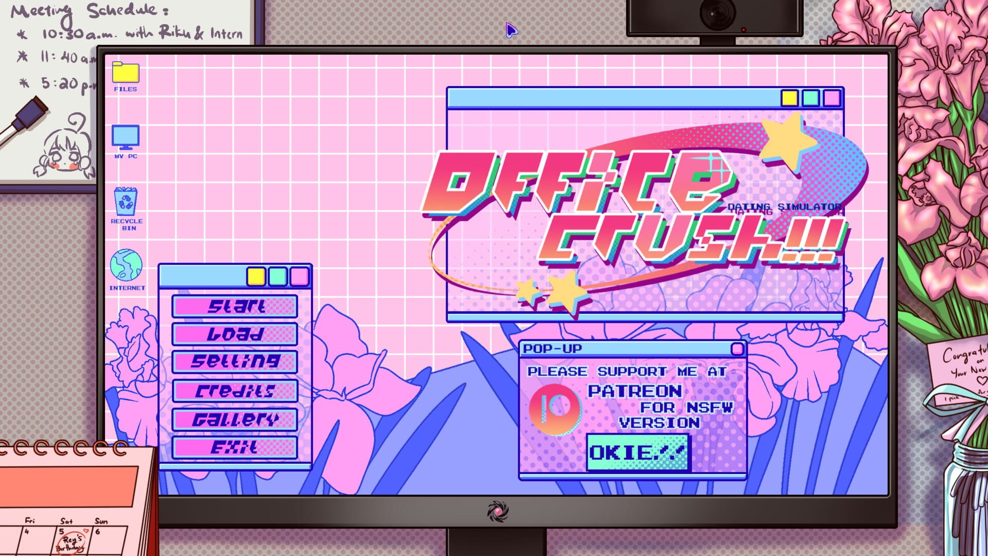 Foto do jogo Office Crush Dating Simulator