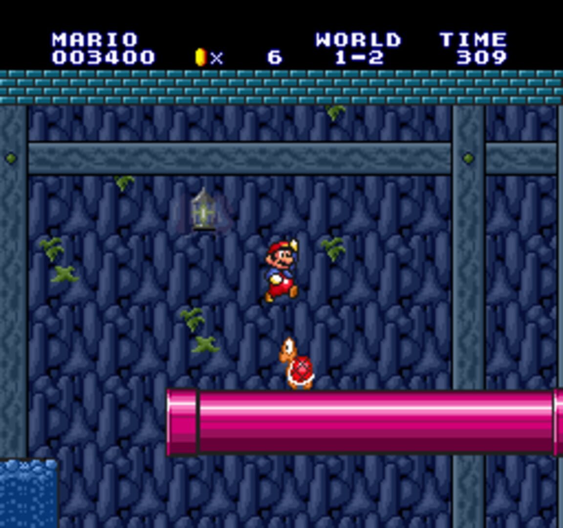 Foto do jogo Super Mario Bros. SNES Days 2