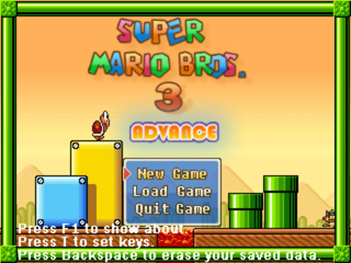 Foto do jogo Super Mario Bros. 3 Advance