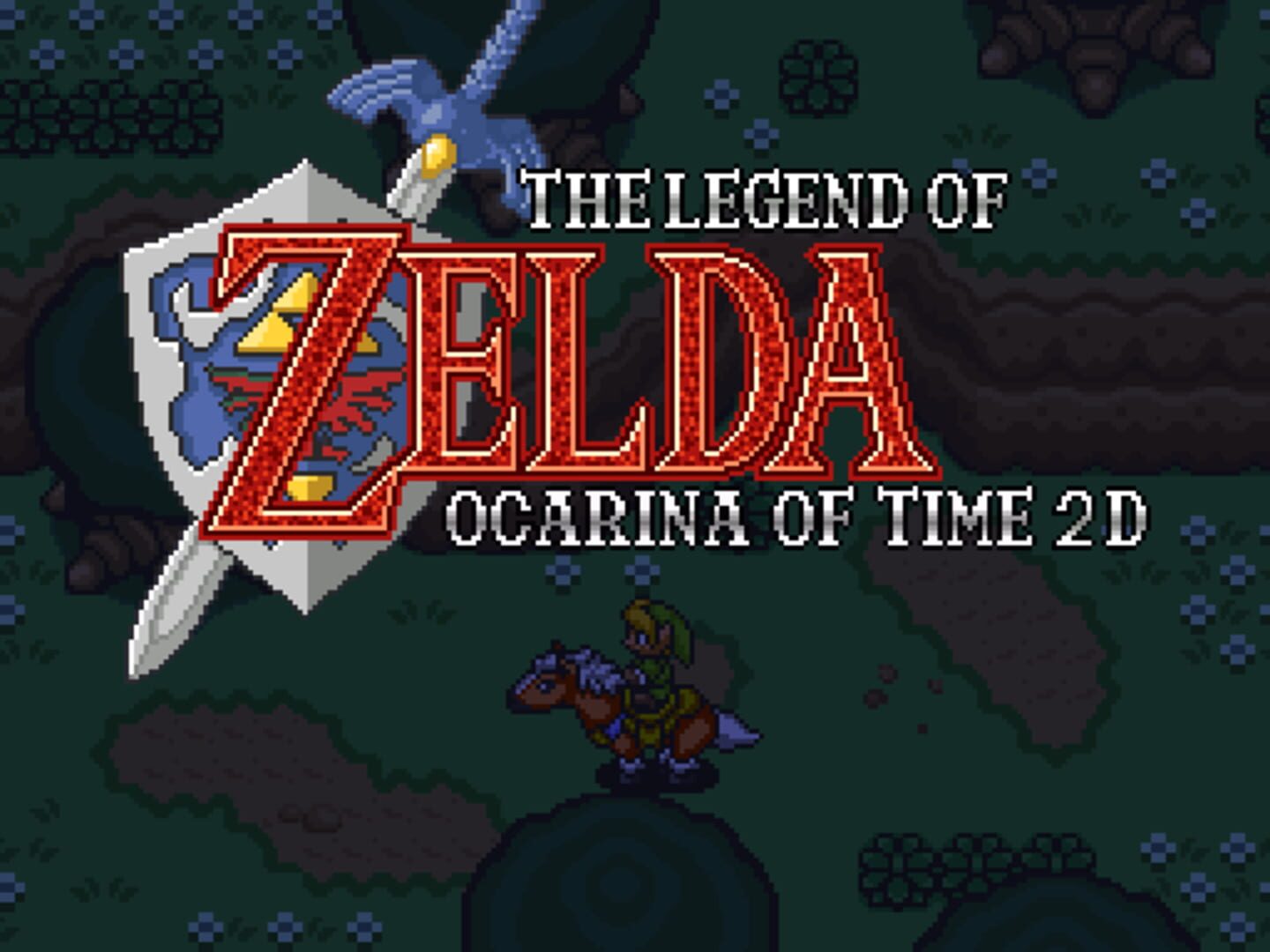 Foto do jogo The Legend of Zelda: Ocarina of Time 2D