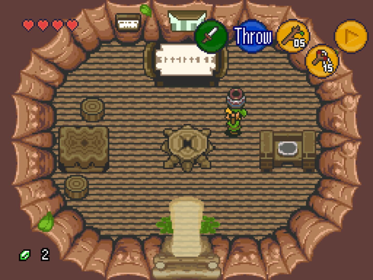 Foto do jogo The Legend of Zelda: Ocarina of Time 2D