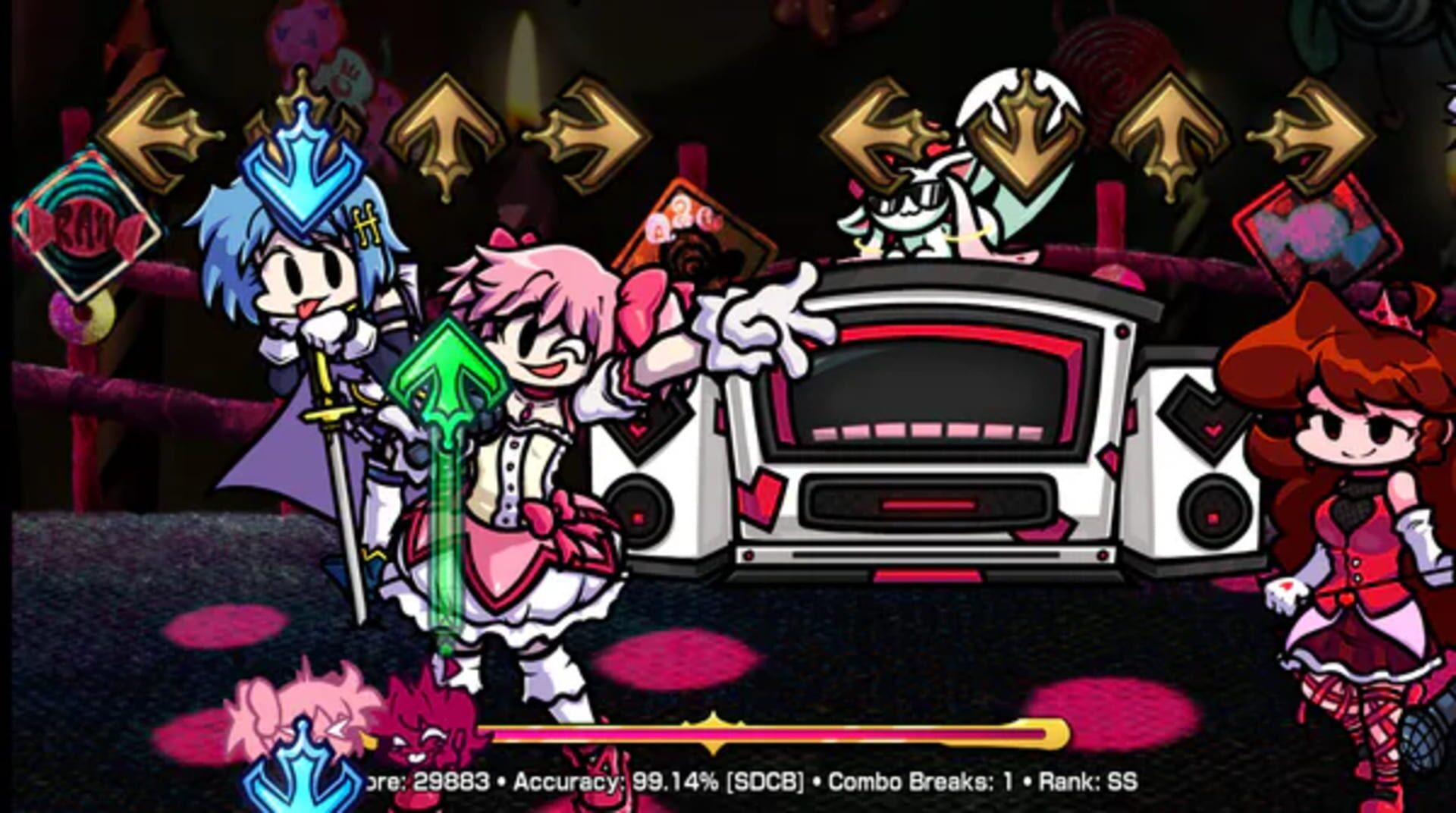 Foto do jogo A Magical Friday Night: Vs. Holy Quintet