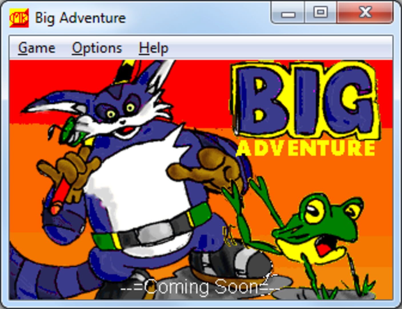 Foto do jogo Big Adventure