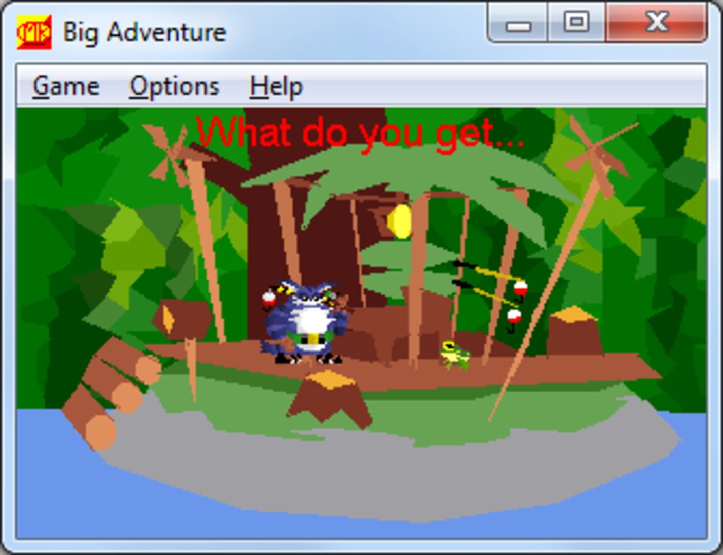 Foto do jogo Big Adventure
