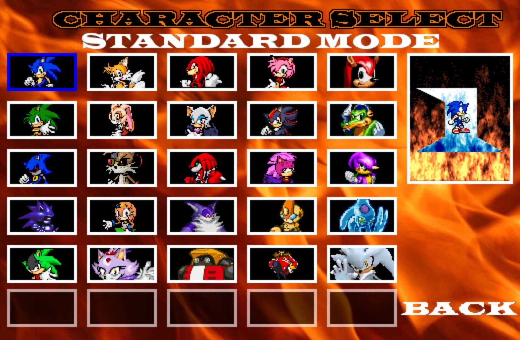 Foto do jogo Sonic Battle 4: The Call to Chaos