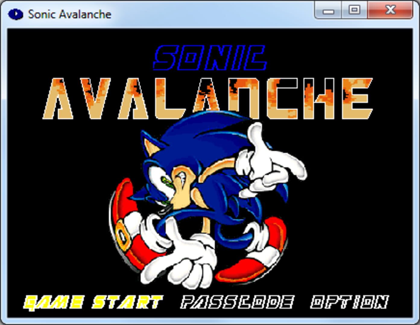 Foto do jogo Sonic Avalanche