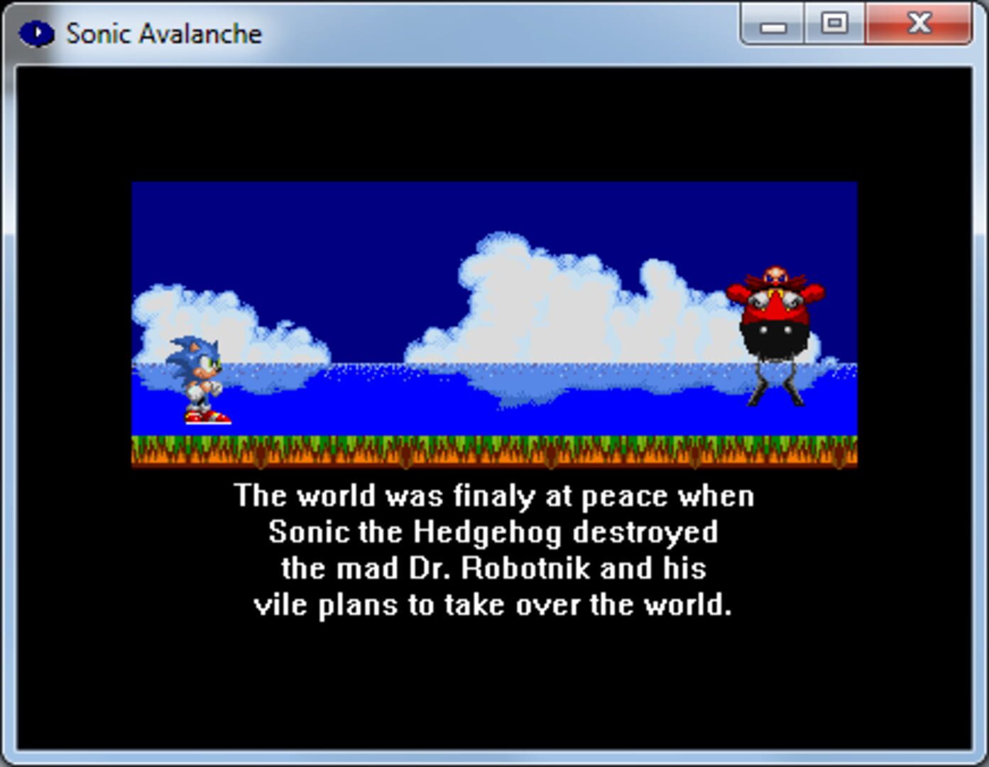 Foto do jogo Sonic Avalanche
