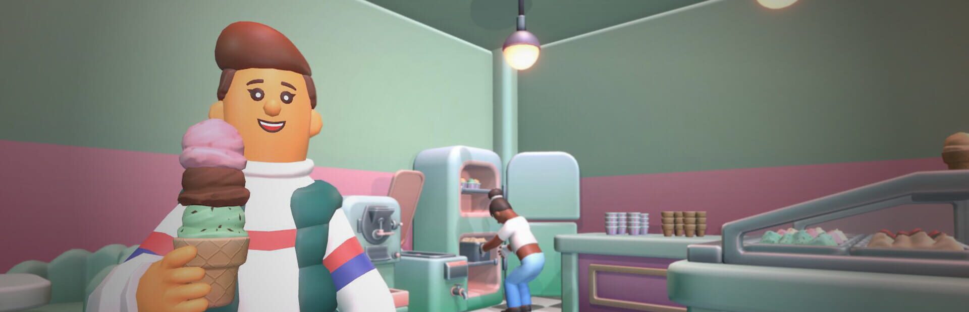 Foto do jogo Ice Cream Together: A Cozy Parlor Simulator