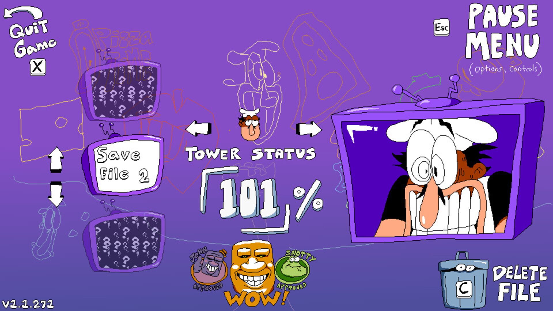 Foto do jogo Pizza Tower: D&LC