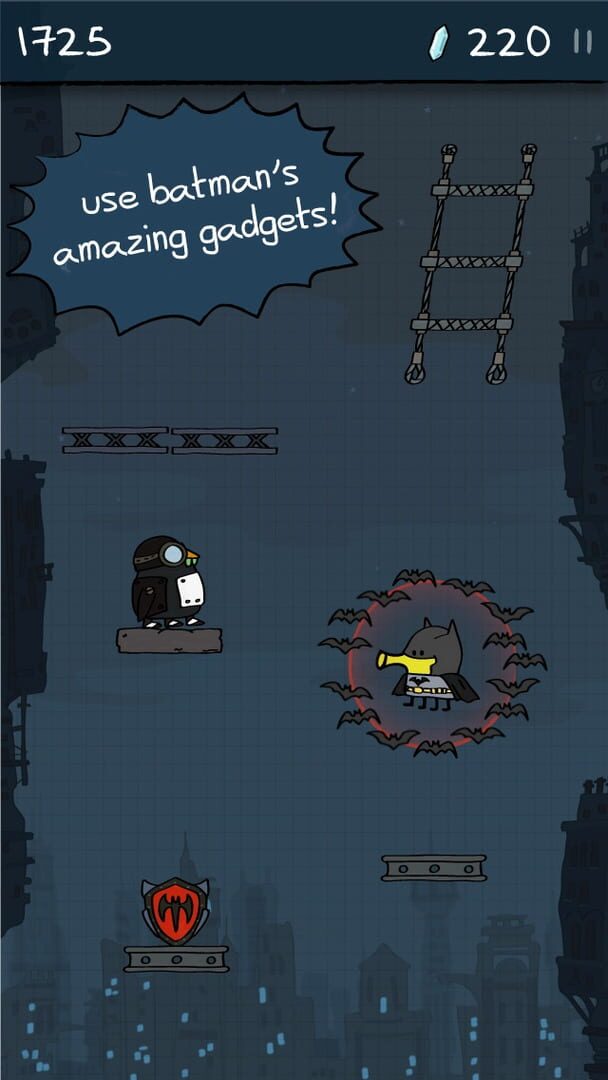 Foto do jogo Doodle Jump DC Super Heroes