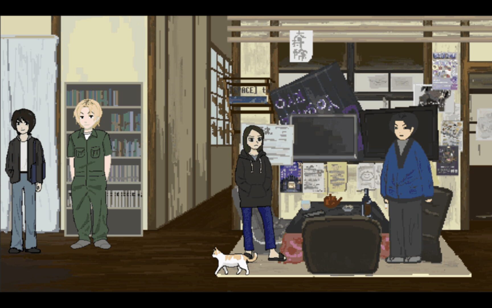 Foto do jogo I Am a Dorm Resident (but Cat)