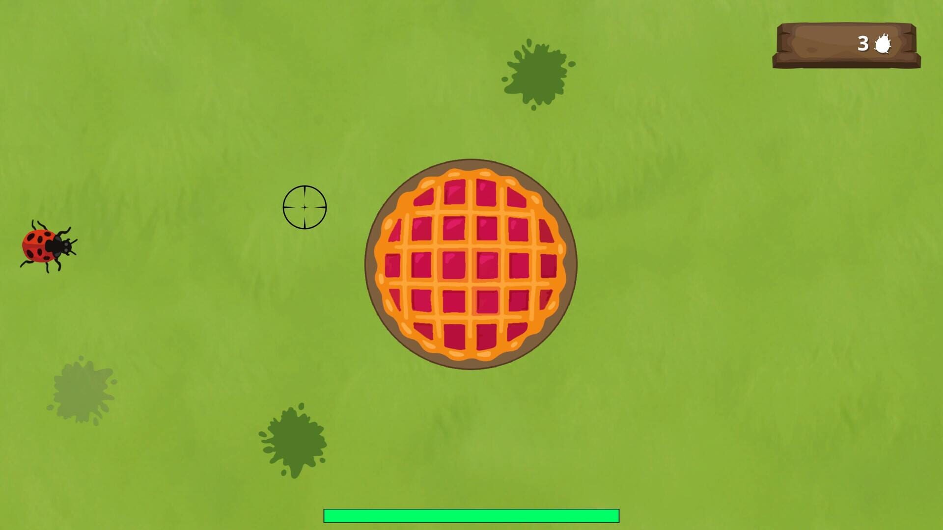 Foto do jogo Crash Bugs Cake Defense