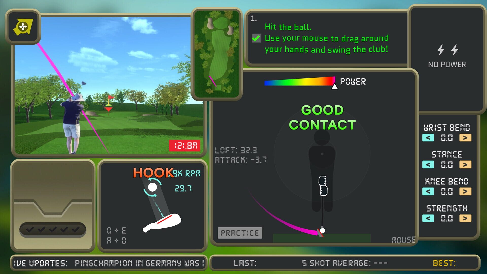 Foto do jogo Luke Muscat's Ultimate Golf Challenge