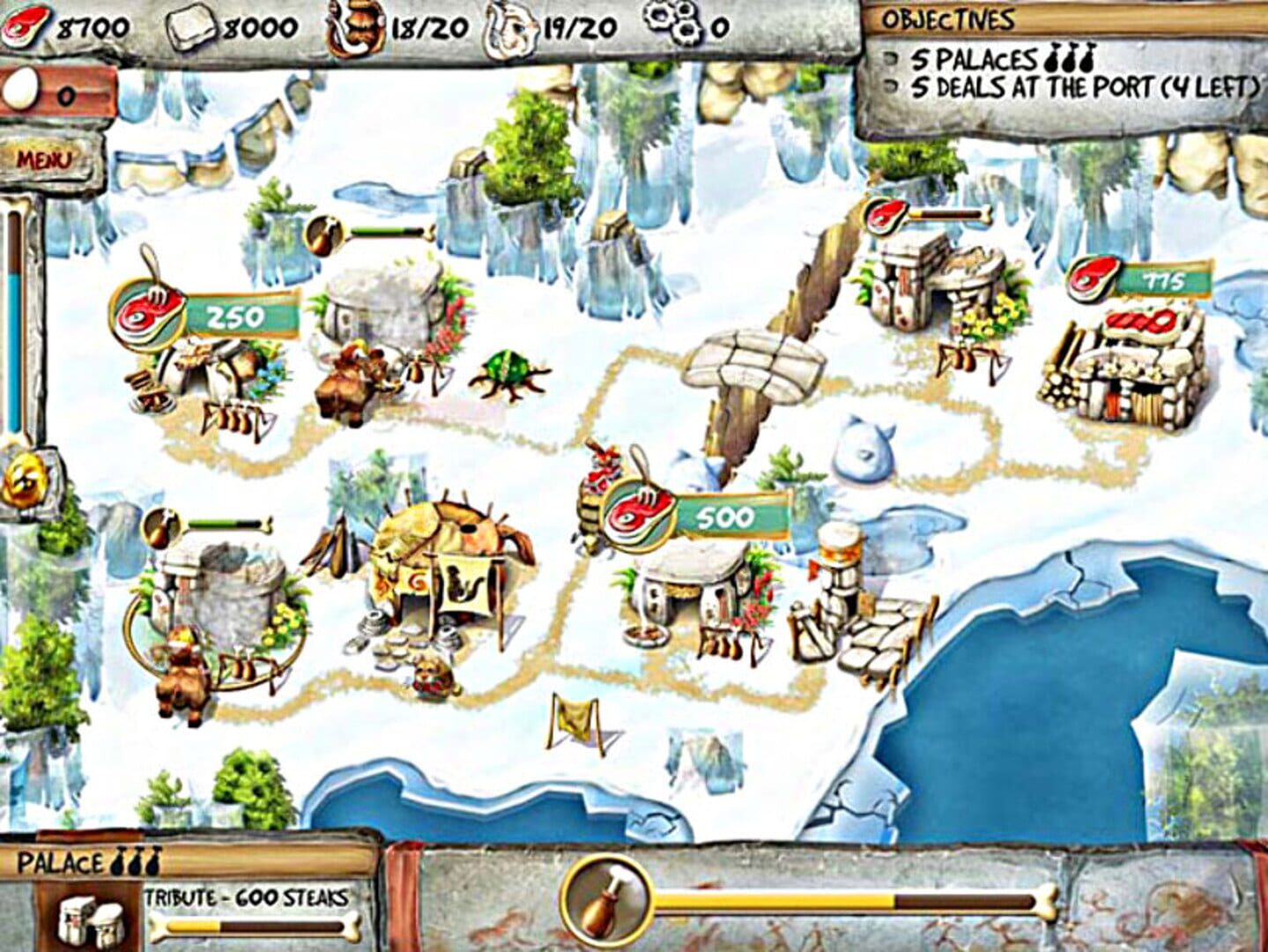 Foto do jogo The TimeBuilders: Caveman's Prophecy