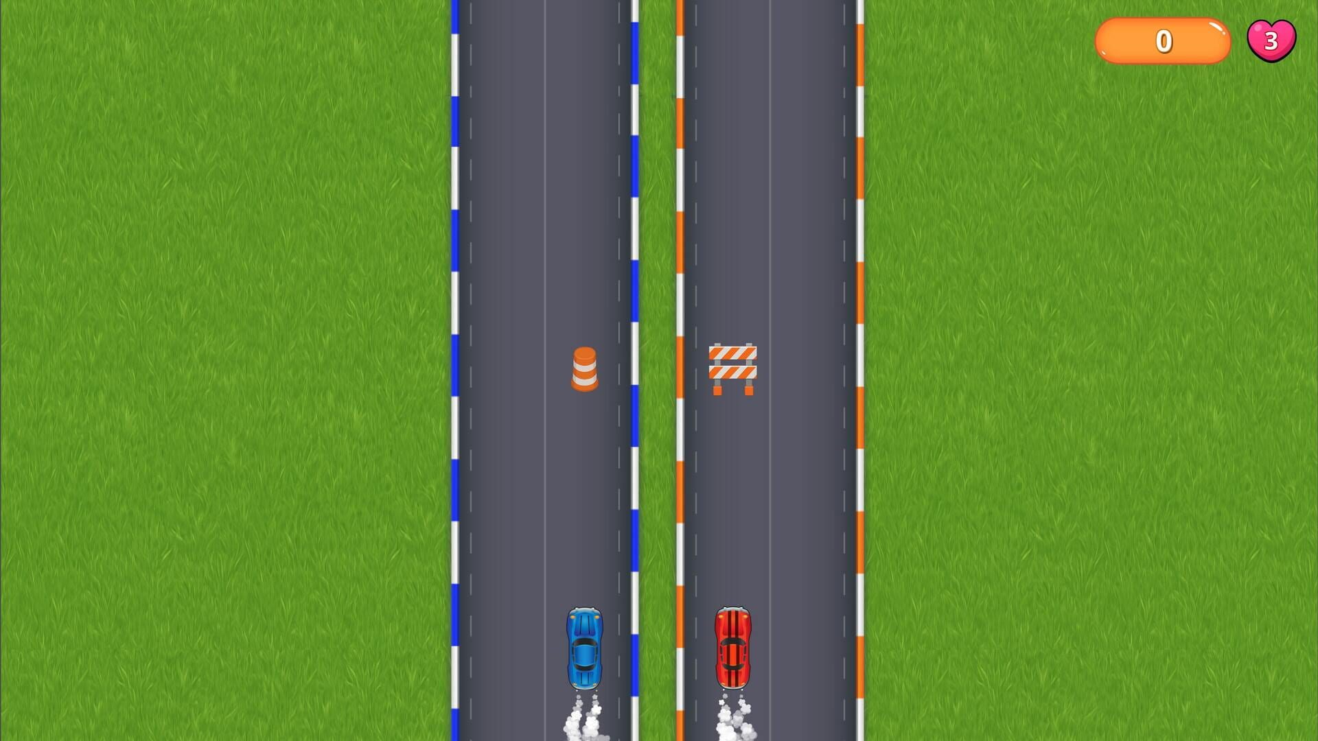 Foto do jogo Left Right Dodge Race