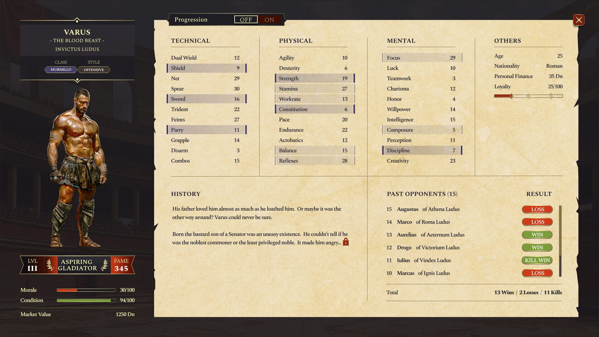 Foto do jogo Gladiatorum: Sacramentum