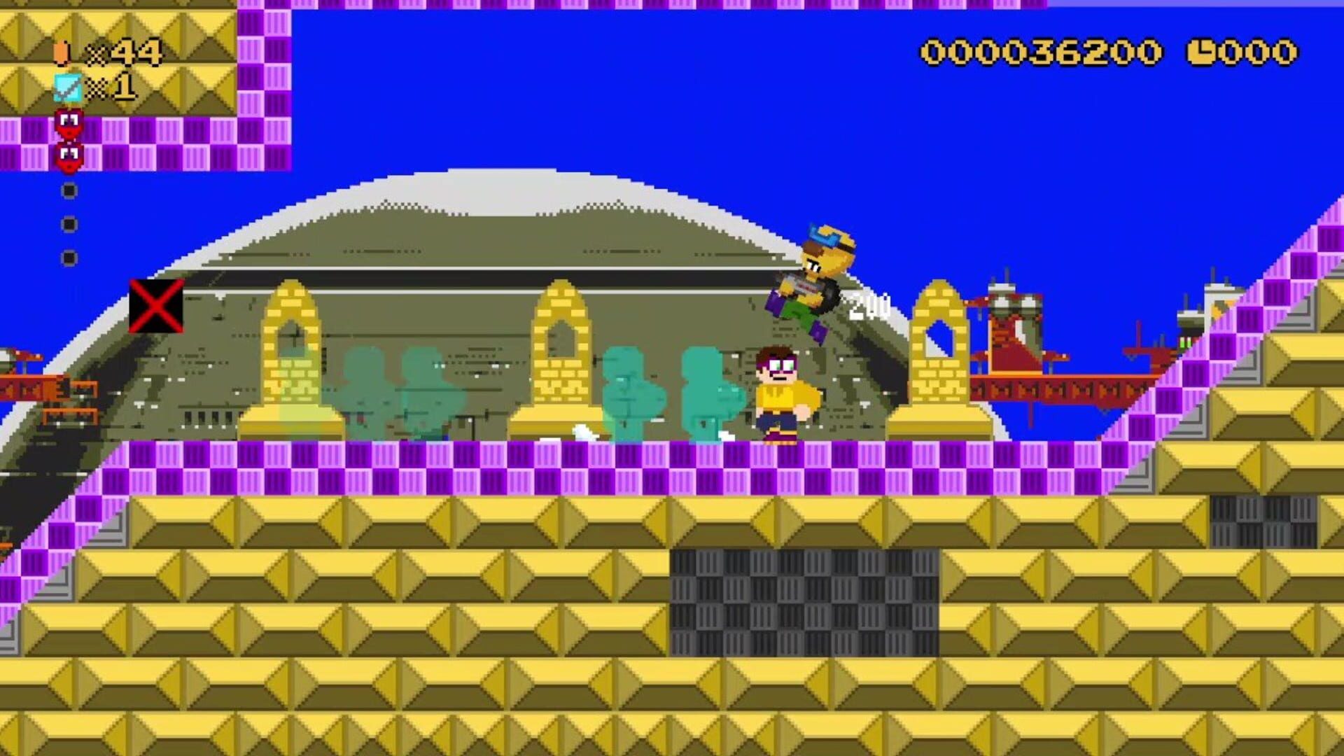 Foto do jogo SMB RMX: Shattered Realms