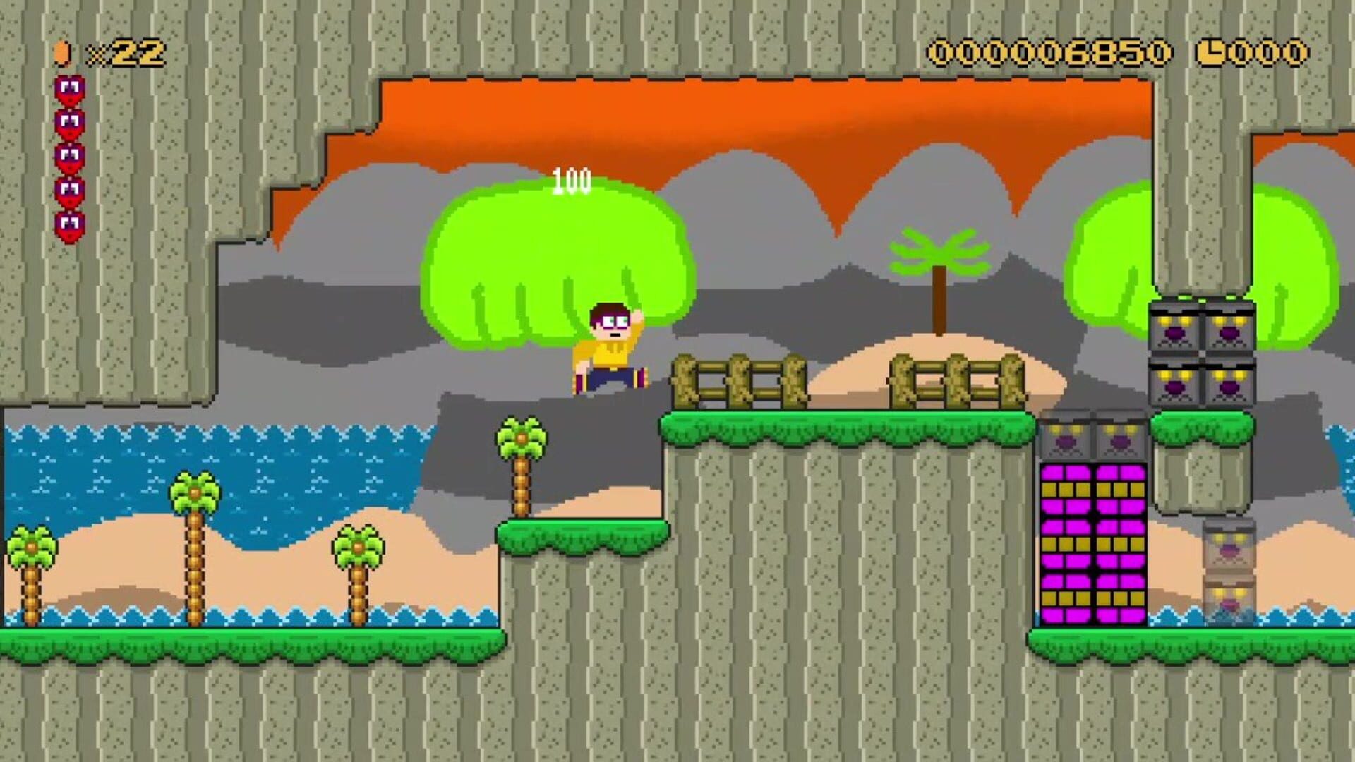 Foto do jogo SMB RMX: Shattered Realms