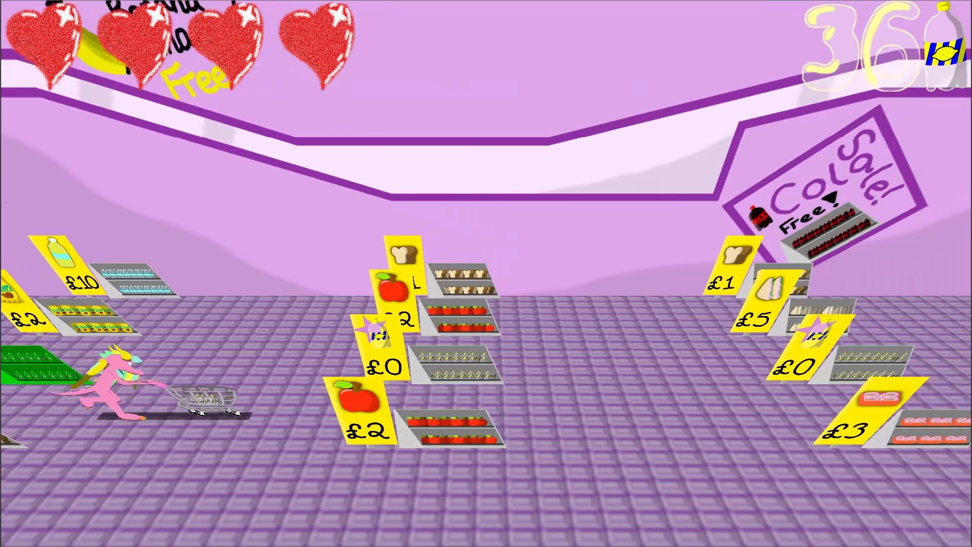 Foto do jogo Supermarket Cola Dash Deluxe!