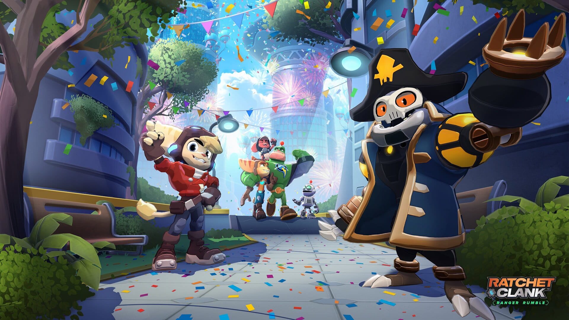 Foto do jogo Ratchet & Clank: Ranger Rumble