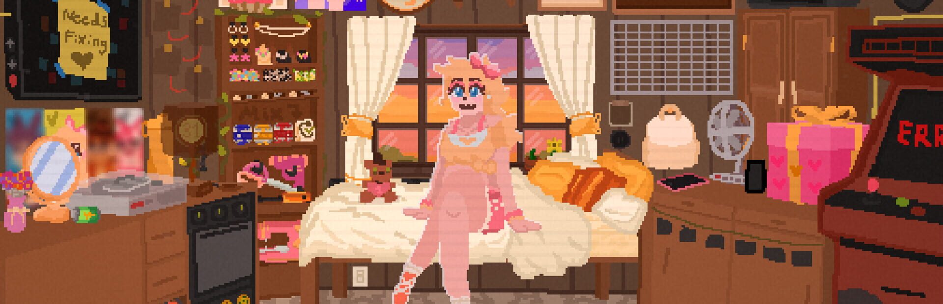 Foto do jogo Sexy Chicken Girl Kisses Rotten Rabbit Man