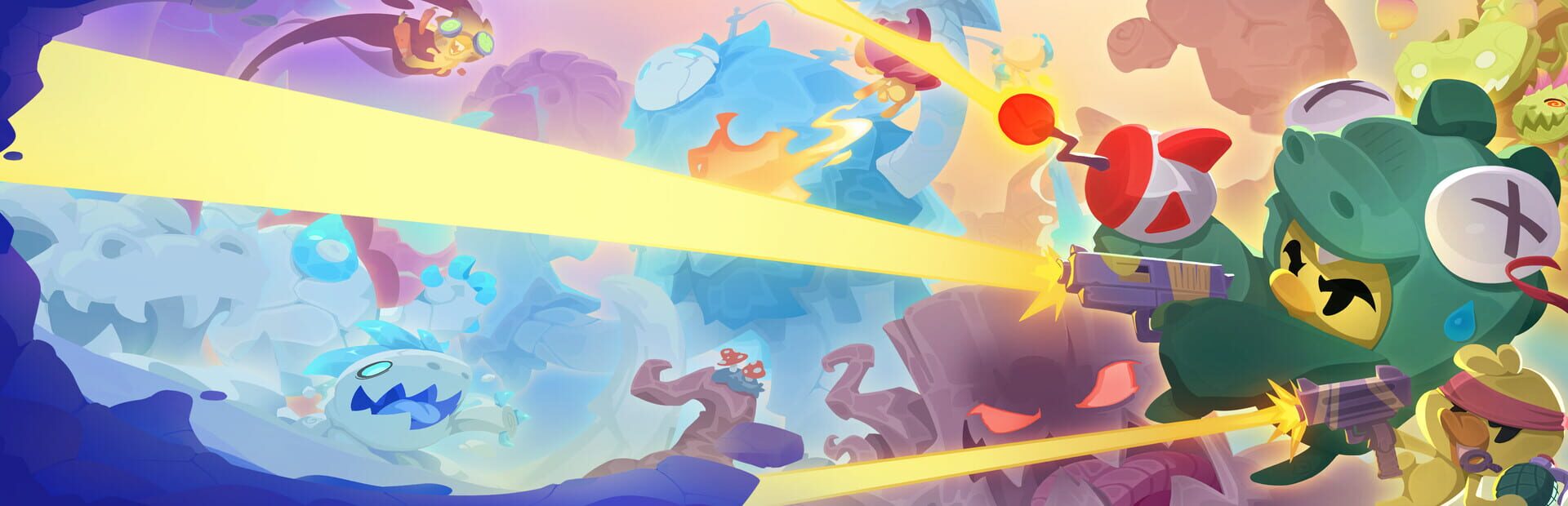 Foto do jogo Dino-Ducks Mayhem