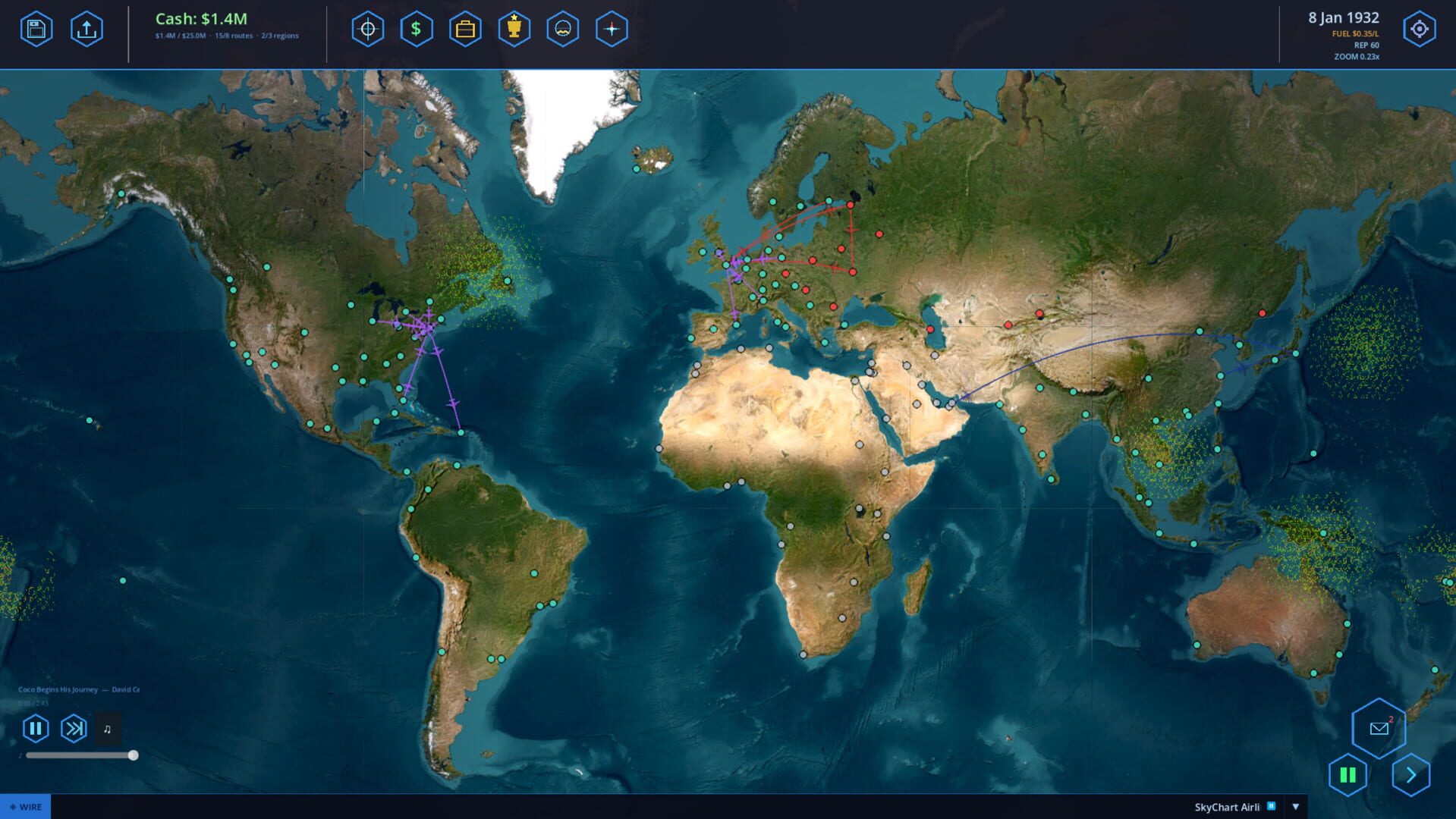 Foto do jogo SkyChart: Airline Executive