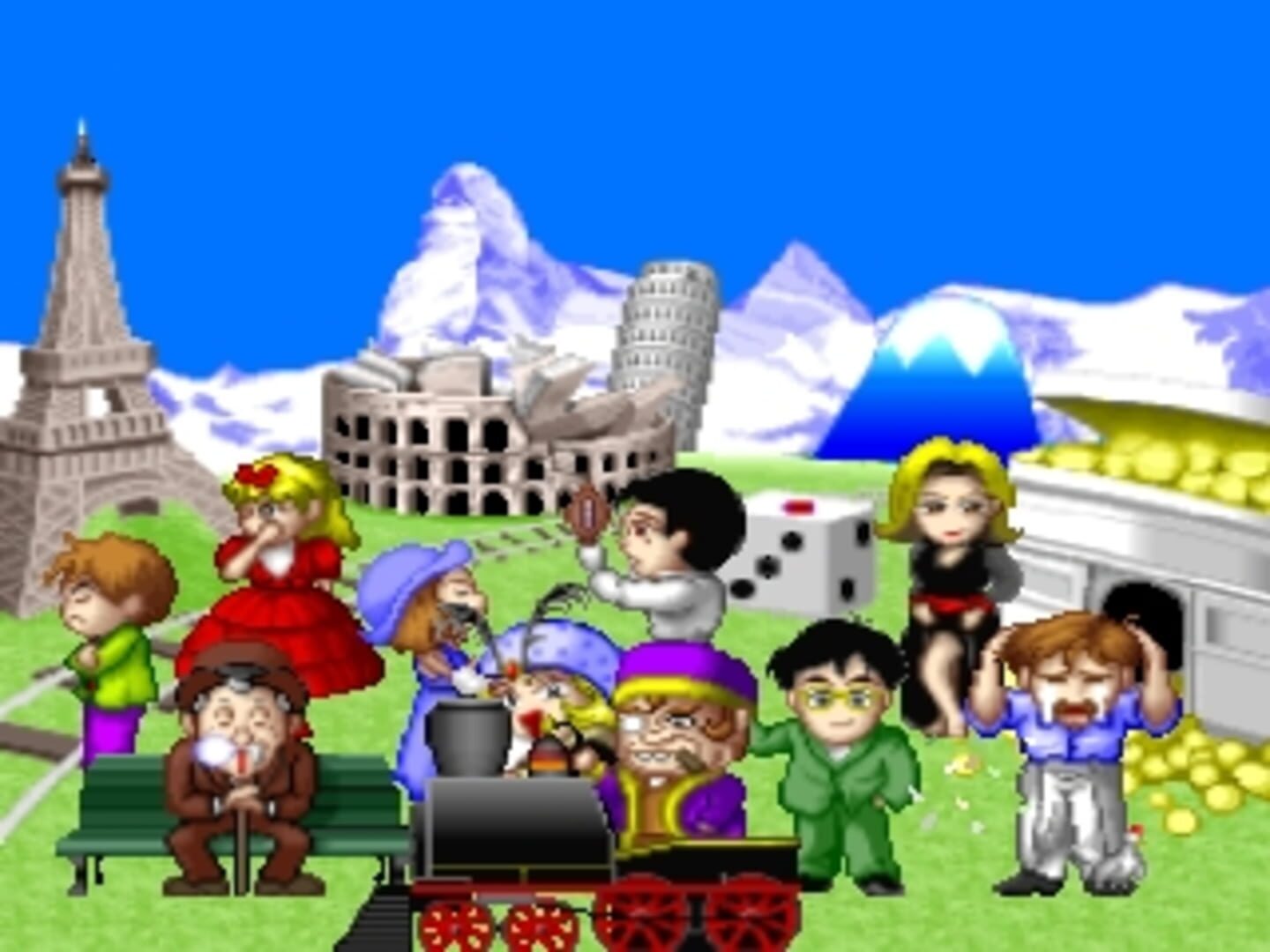Foto do jogo Tetsudou-ou '96: Ikuze Okuban Chouja
