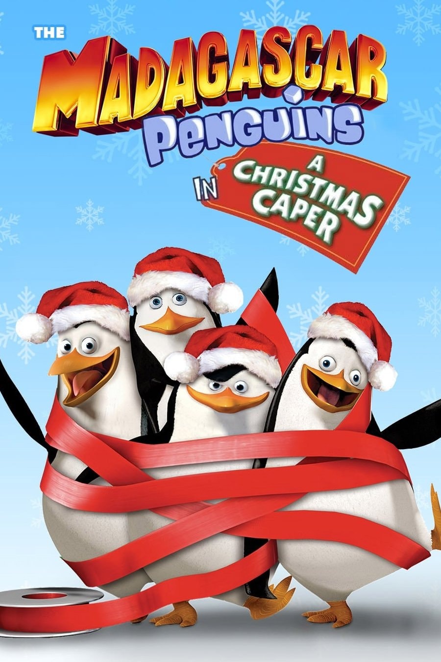 Os Pinguins de Madagascar em uma Missão de Natal