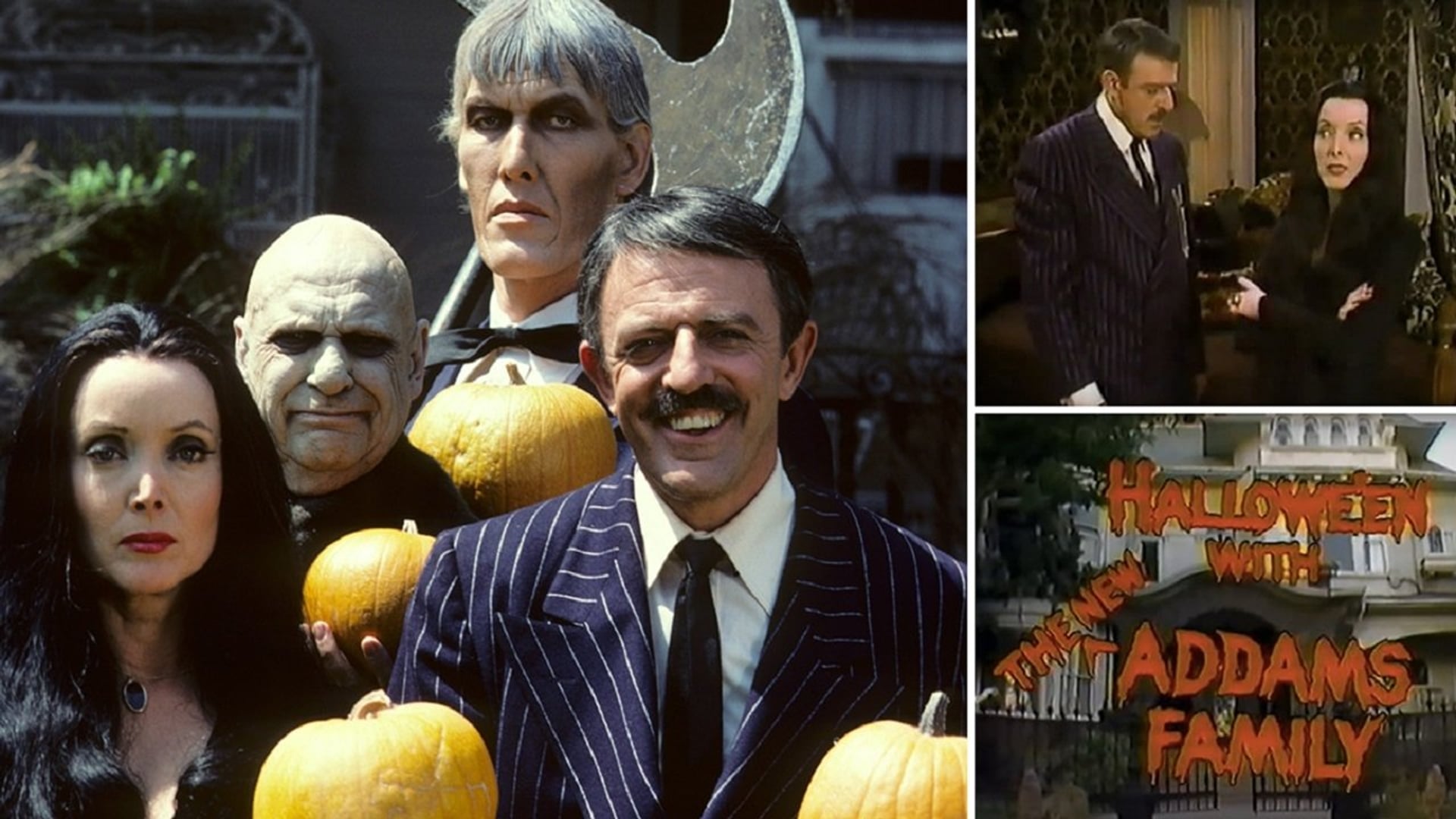 Foto do filme Halloween com a Nova Família Adams