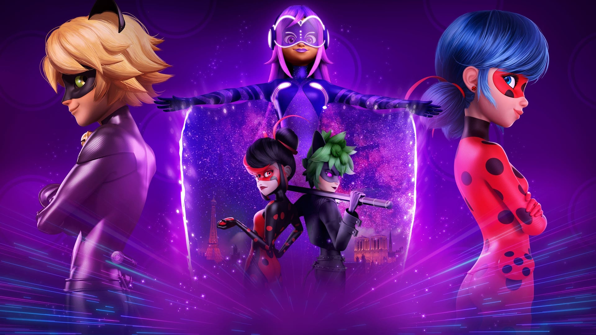Foto do filme Miraculous World: Paris, As Aventuras de Shadybug e Claw Noir