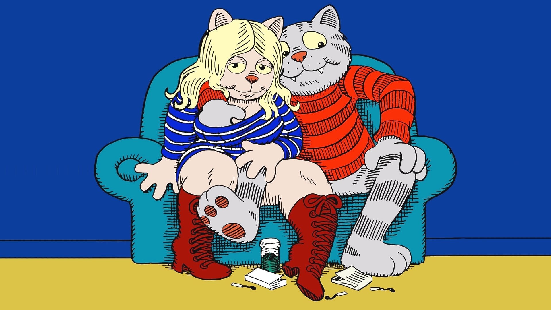 Foto do filme O Gato Fritz