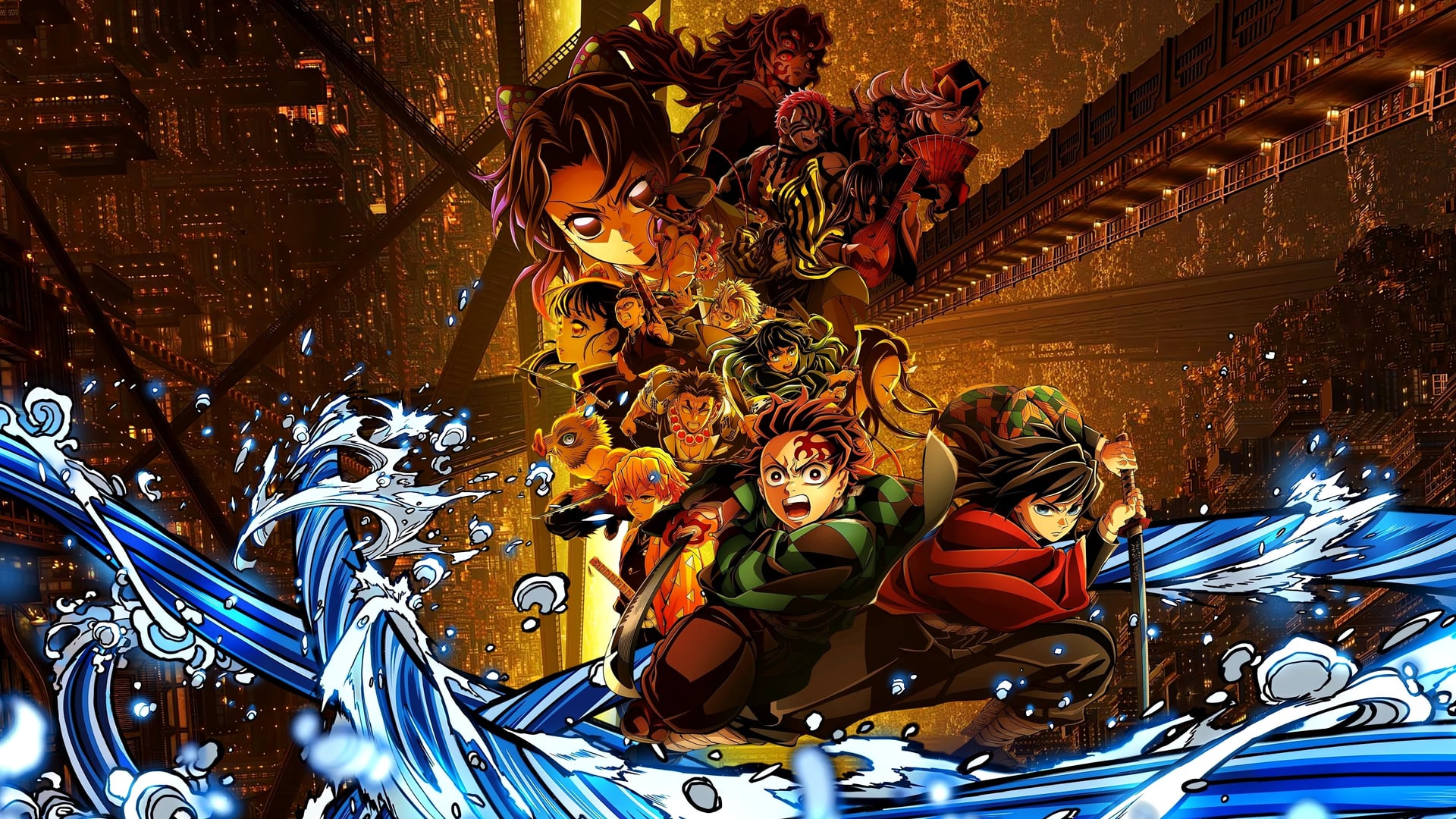 Foto do filme Demon Slayer: Kimetsu no Yaiba Castelo Infinito