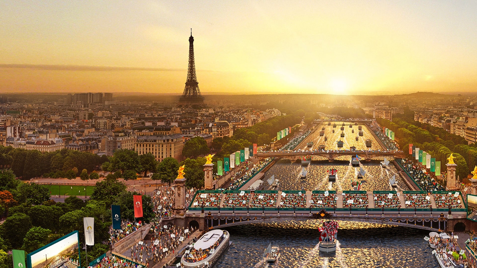Foto do filme Cérémonie d'ouverture des Jeux Olympiques de Paris 2024