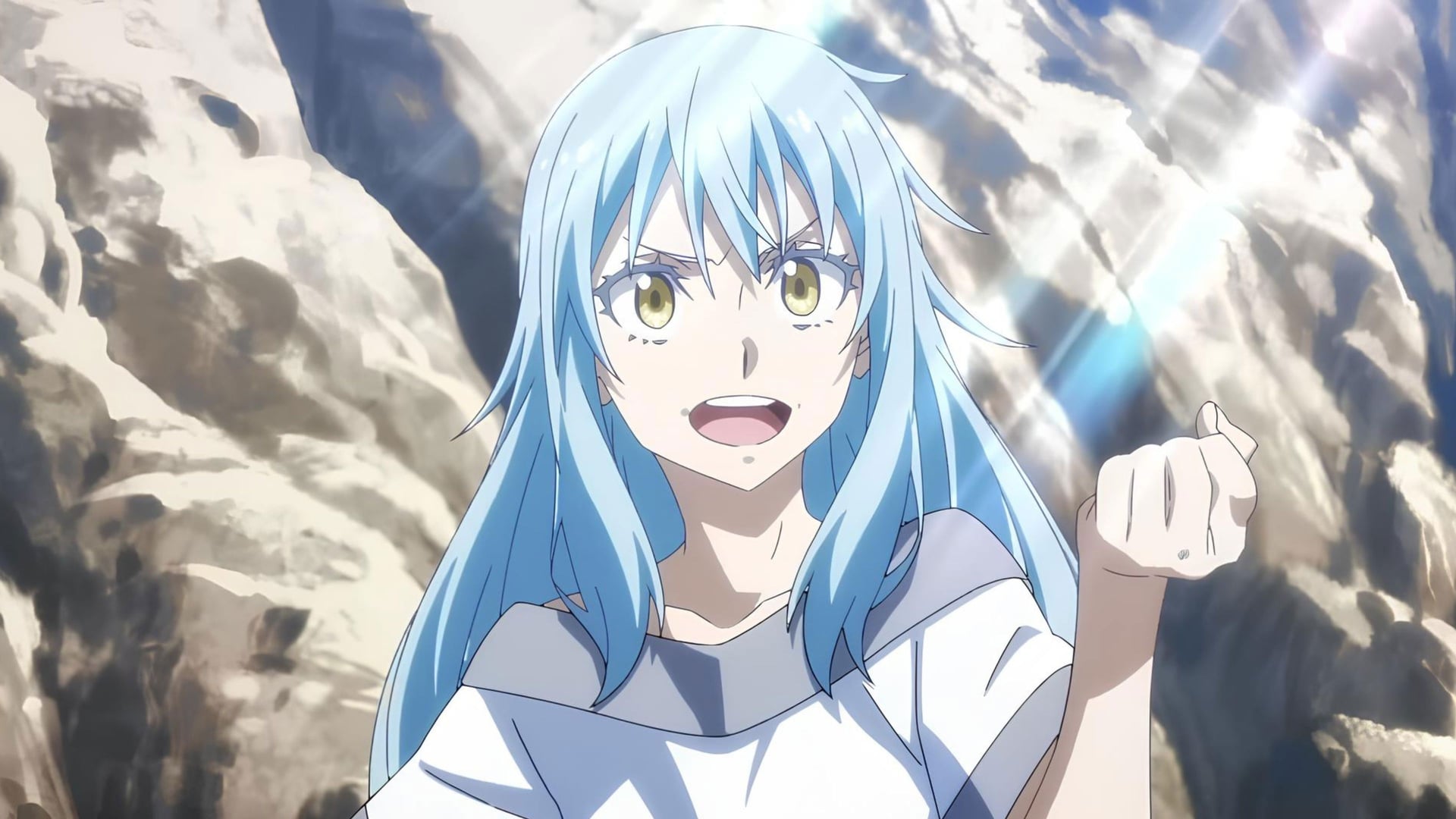 Foto do filme That Time I Got Reincarnated As A Slime - O Filme: Lágrimas Do Mar Azul-Celeste