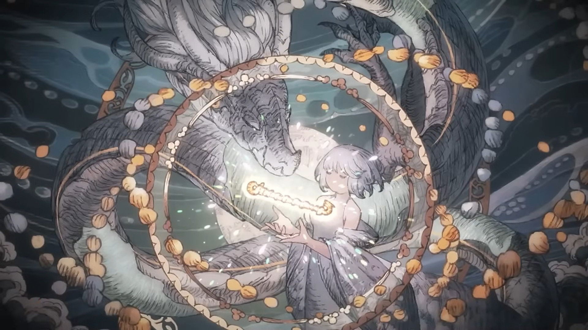 Foto do filme That Time I Got Reincarnated As A Slime - O Filme: Lágrimas Do Mar Azul-Celeste