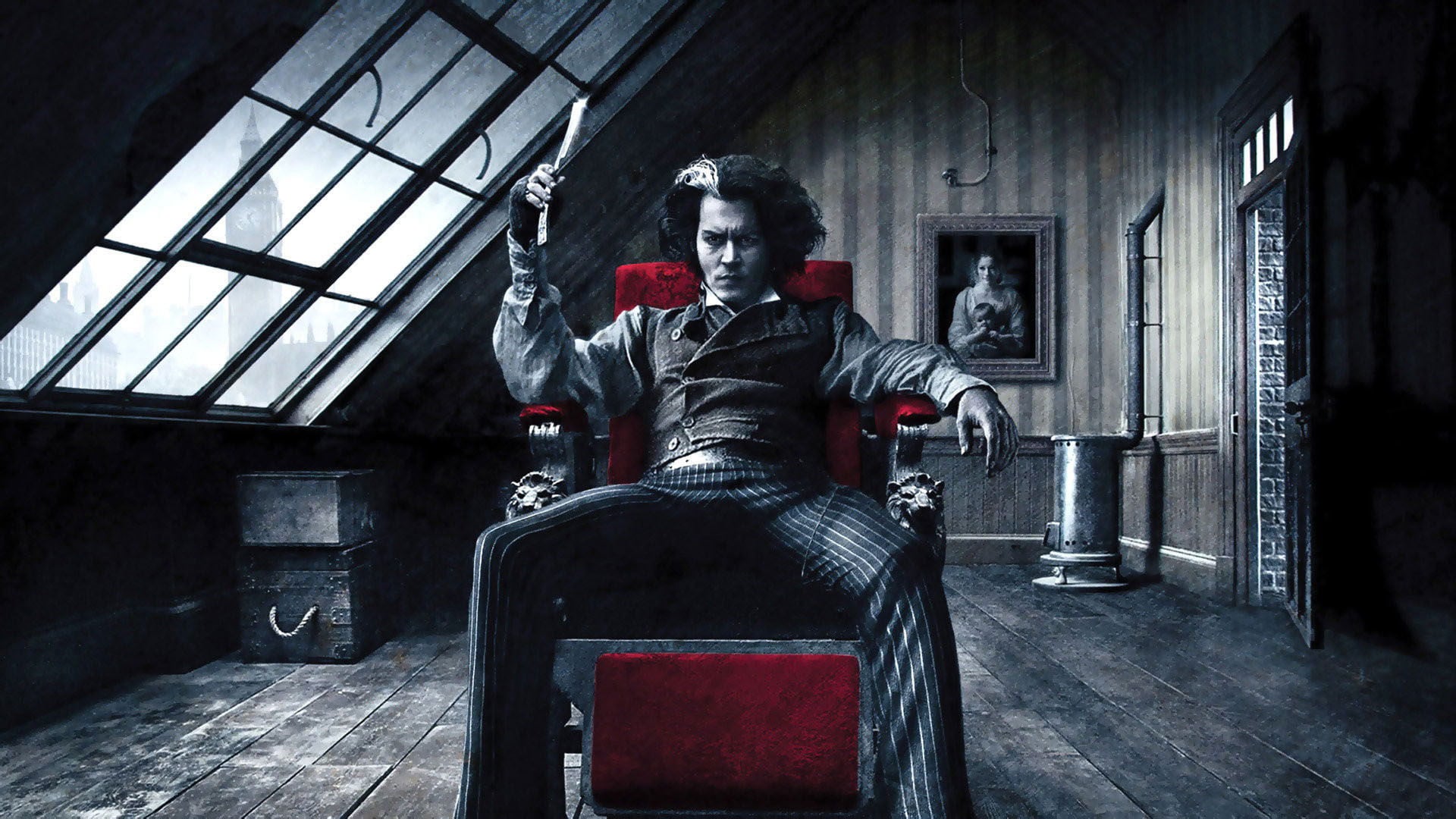 Foto do filme Sweeney Todd: O Barbeiro Demoníaco da Rua Fleet