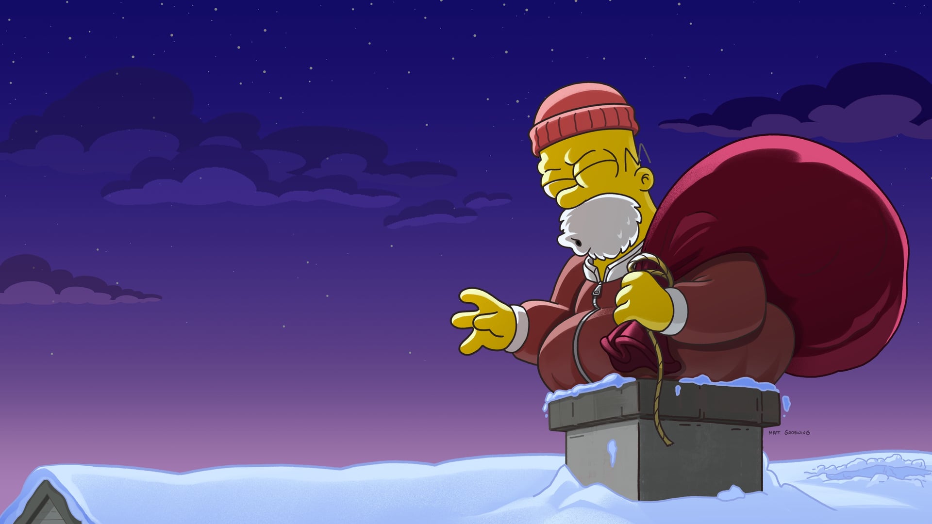 Foto do filme Os Simpsons: Homer Papai Noel