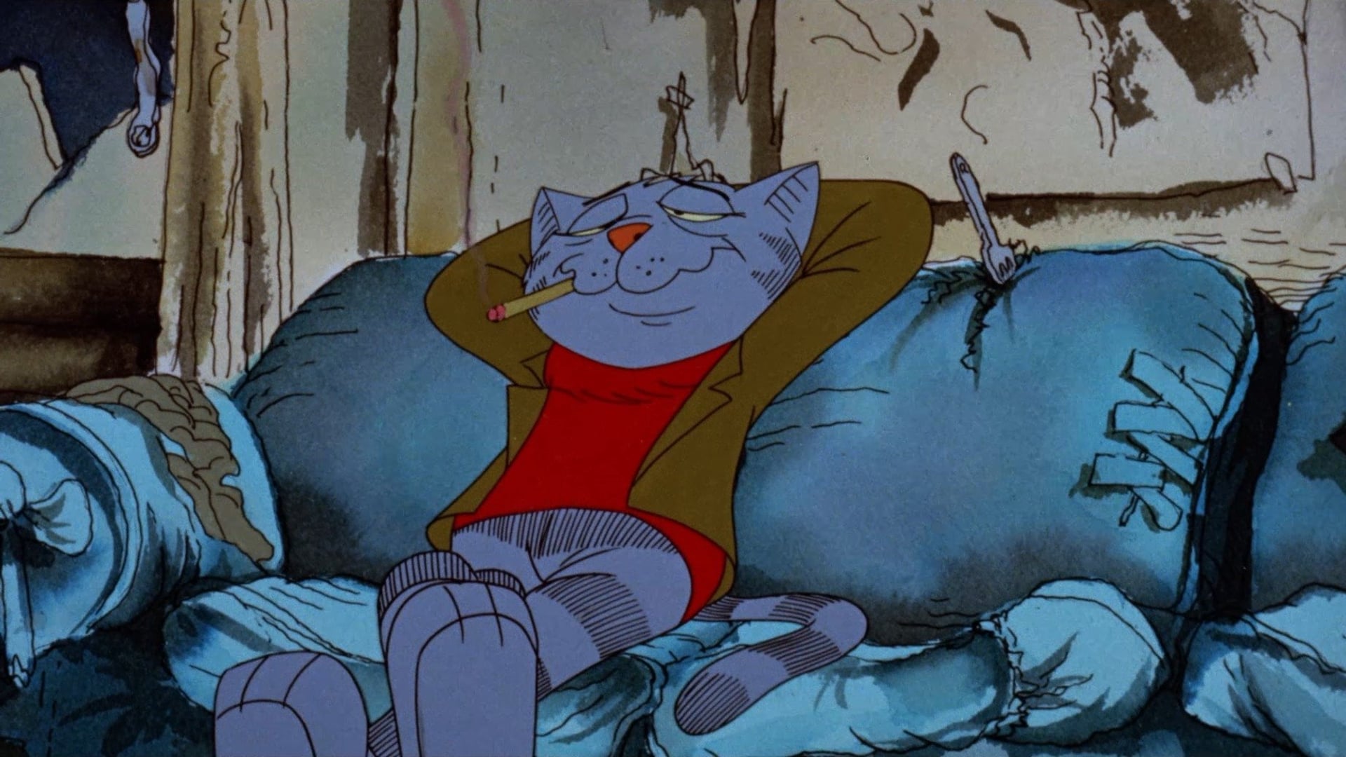 Foto do filme As Nove Vidas de Fritz, O Gato
