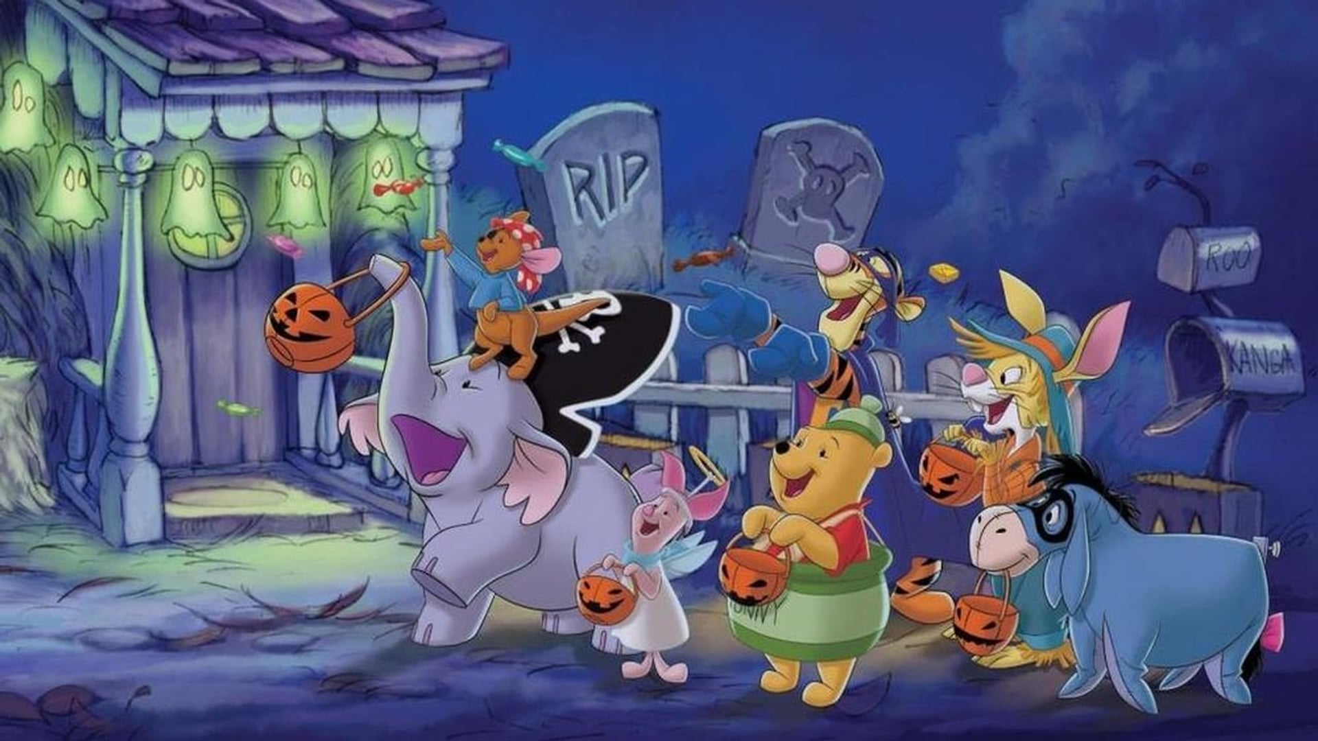 Foto do filme O Halloween de Pooh e o Efalante