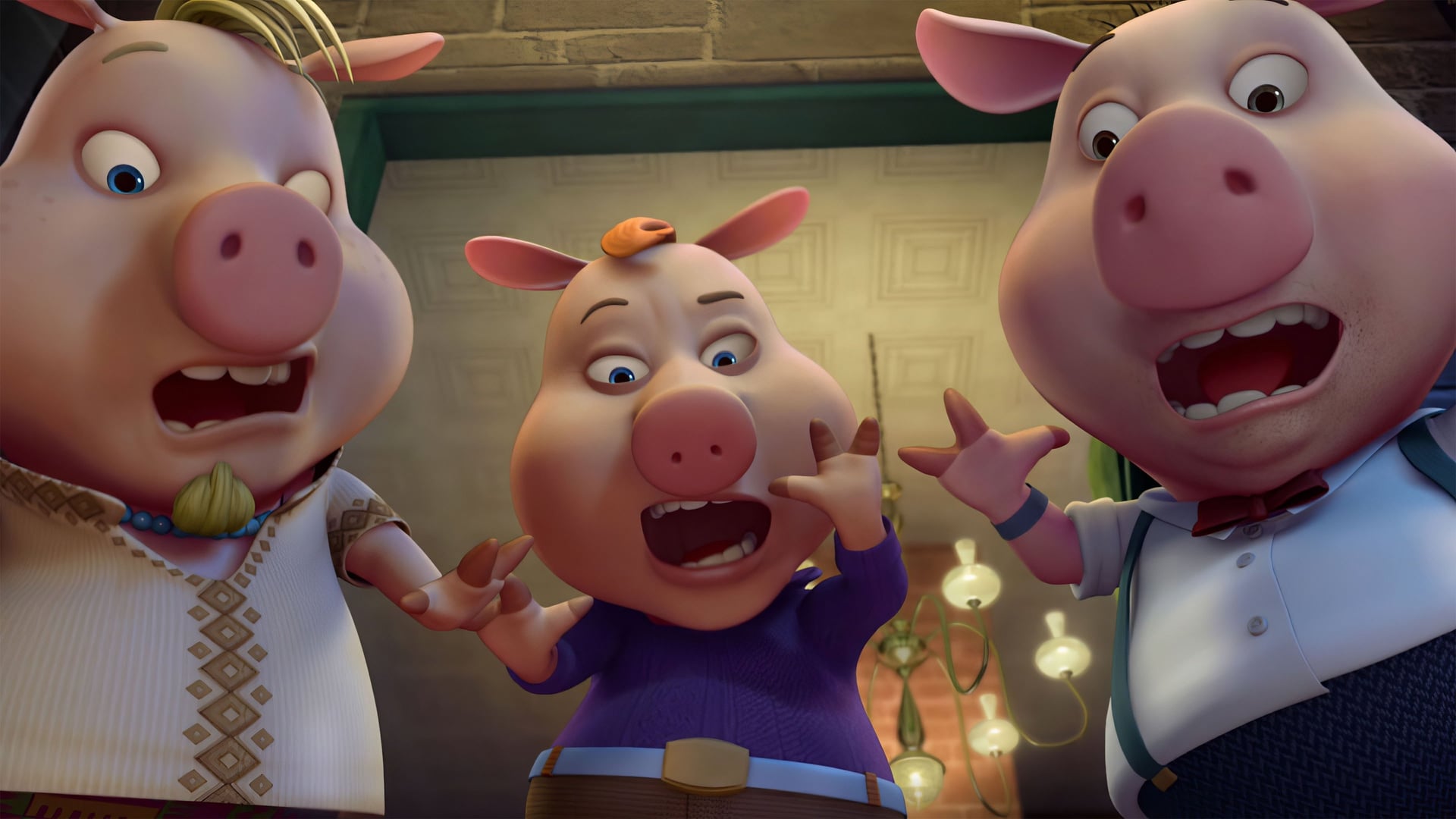 Foto do filme Três Porquinhos e um Bebê