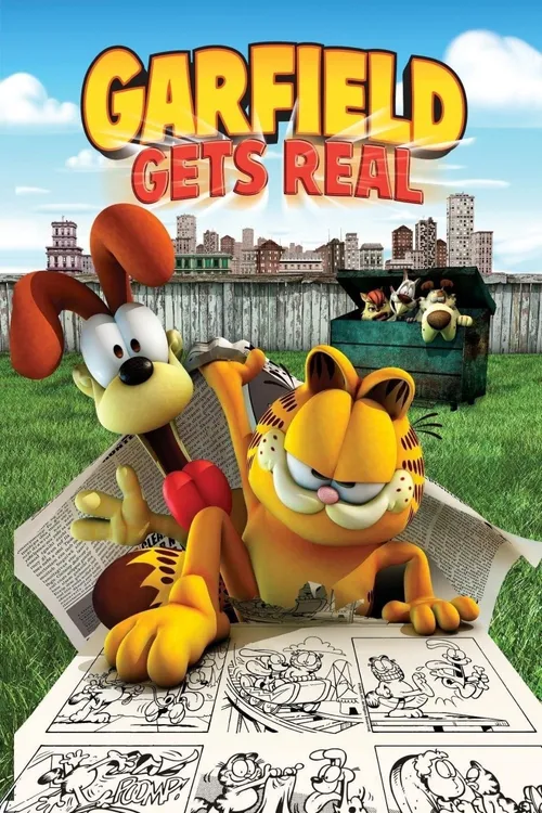 Garfield Cai Na Real