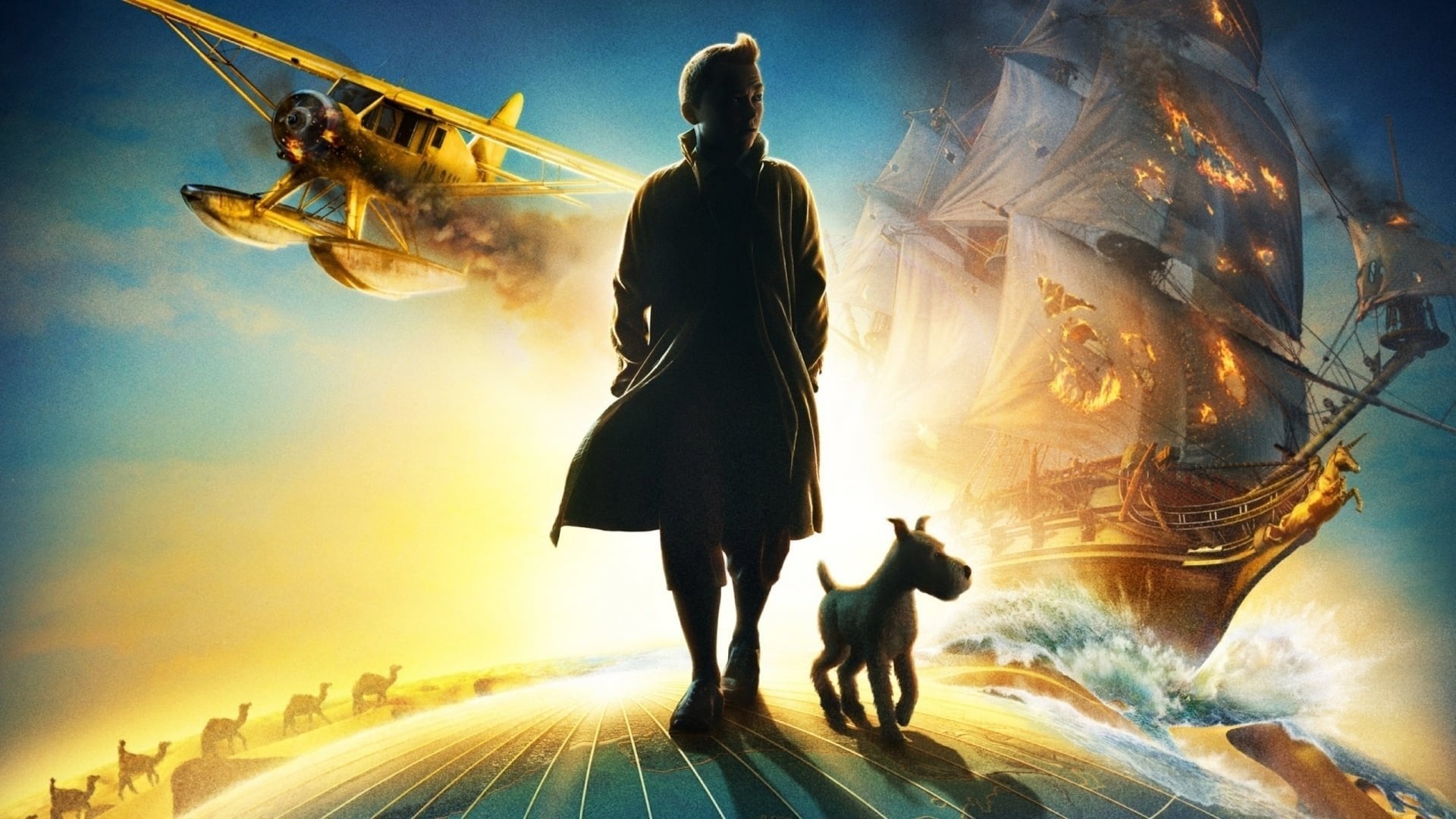 Foto do filme As Aventuras de Tintim