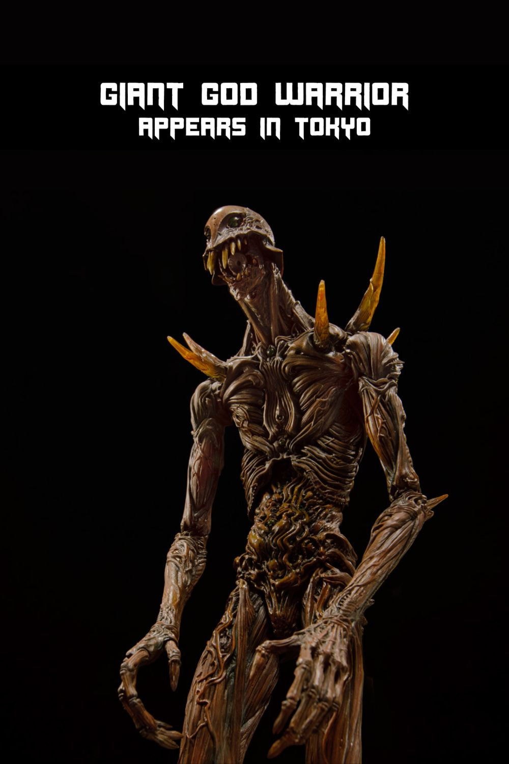 O Deus Guerreiro Gigante surge em Tokyo