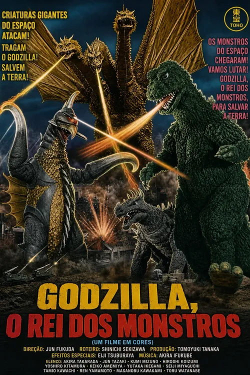 Godzilla, O Rei Dos Monstros