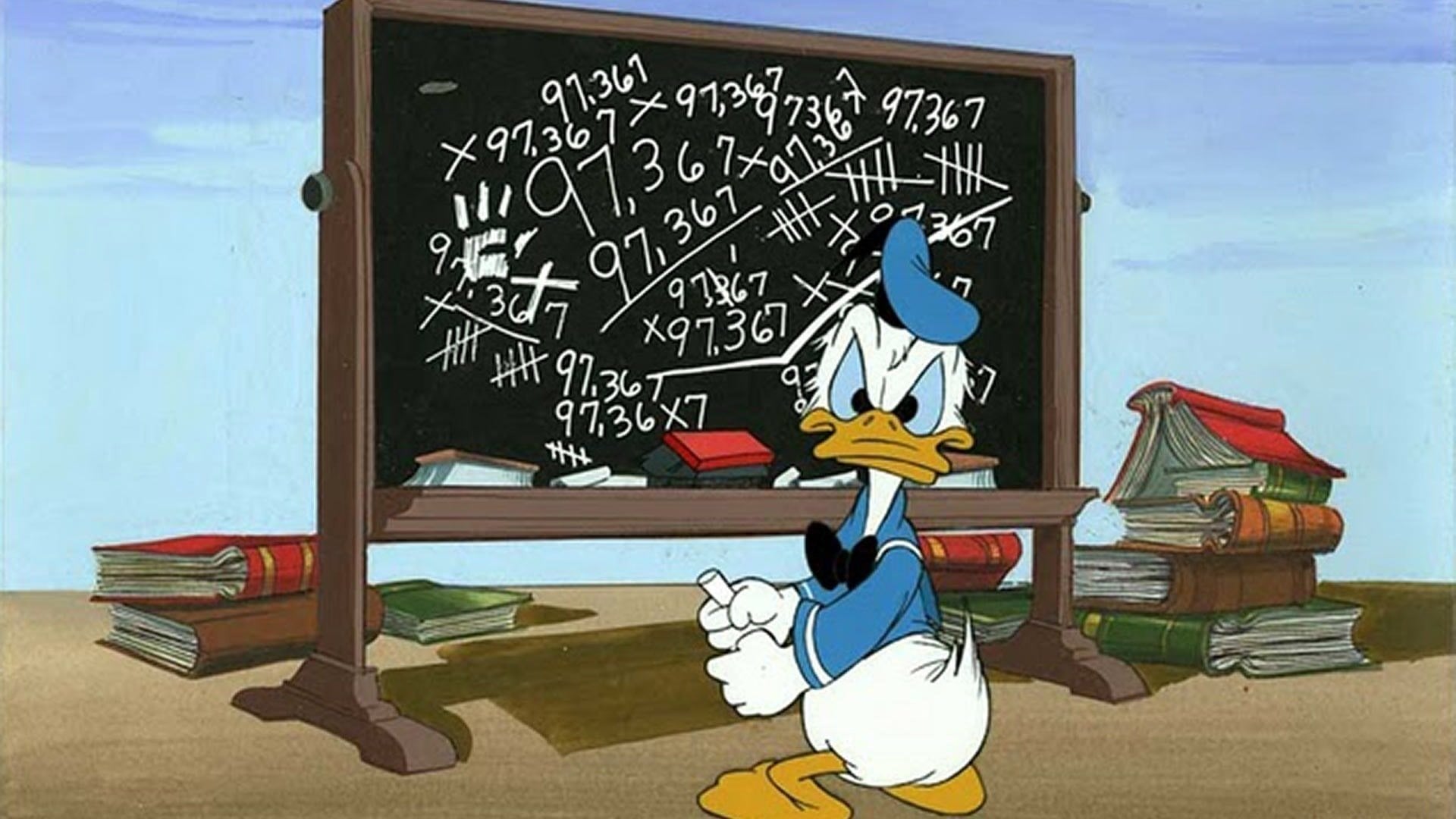Foto do filme Donald no País da Matemágica